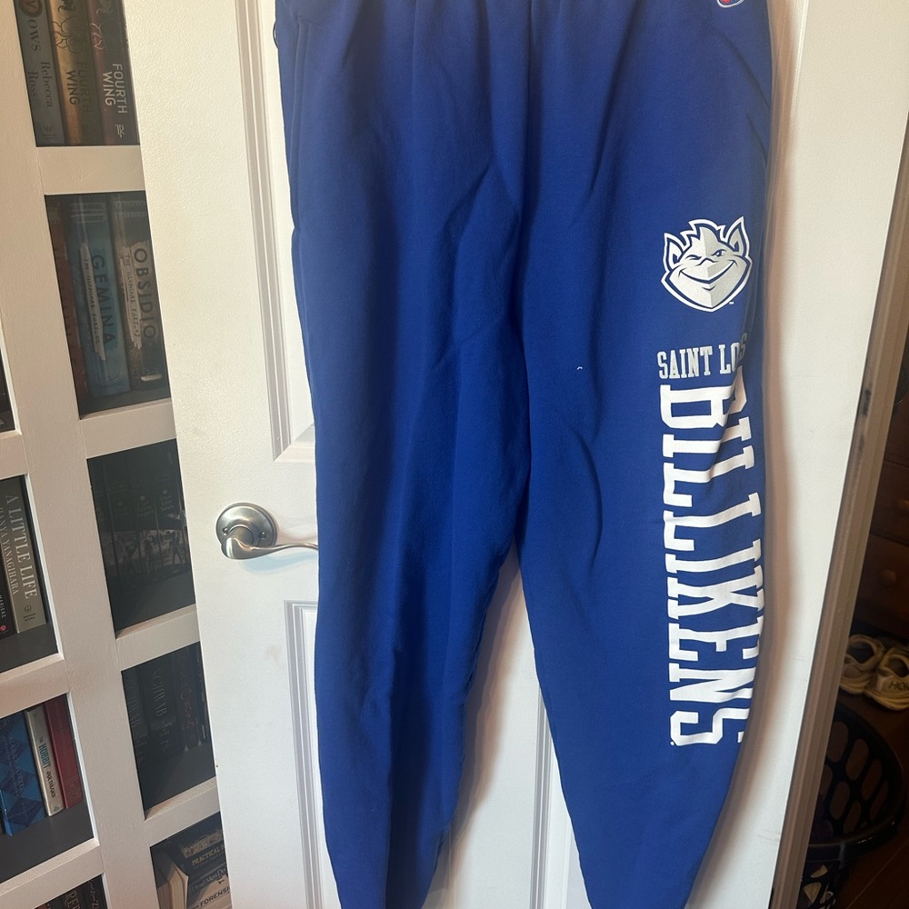 Saint Louis University Billikens Blue Sweatpants Athletic Casual Wear